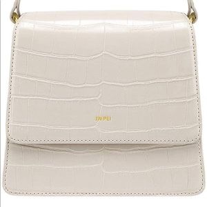 JW PEI Top handle Crossbody Bag Vegan Leather Removable Shoulder Strap Handbag